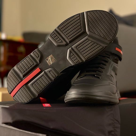 Prada Polarius high-top sneakers - Picture 6 of 8